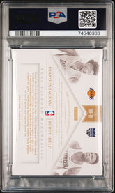 2016 Flawless Dual Diamond Memorabilia B. Ingram/ Hield #/5 PSA 9 Rookie Patch